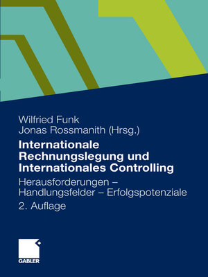 cover image of Internationale Rechnungslegung und Internationales Controlling